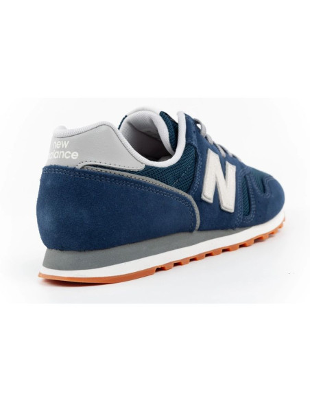 New balance buty sportowe męskie sneakersy 373 granatowe skórzane