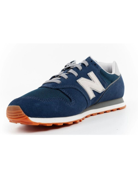 New balance buty sportowe męskie sneakersy 373 granatowe skórzane