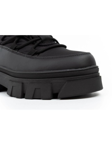 Lee cooper buty zimowe damskie czarne ocieplane botki na zamek