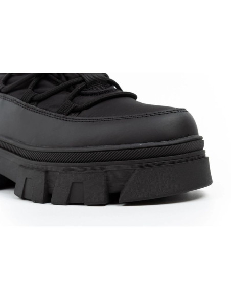 Lee cooper buty zimowe damskie czarne ocieplane botki na zamek