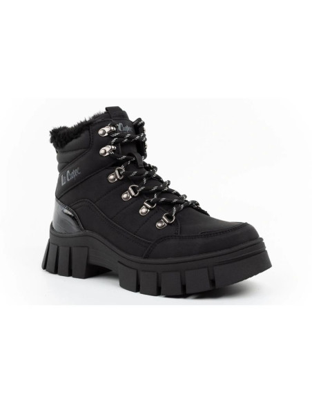 Lee cooper buty zimowe damskie czarne botki ocieplane trzewiki