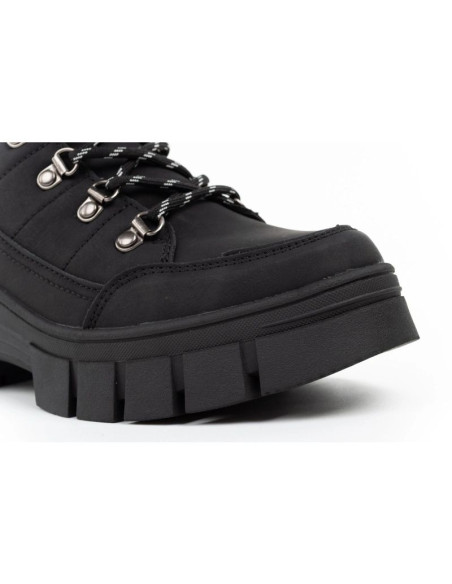 Lee cooper buty zimowe damskie czarne botki ocieplane trzewiki