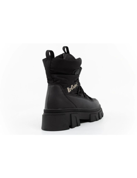 Lee cooper buty zimowe damskie czarne ocieplane botki na zamek