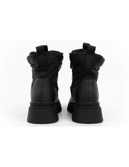 Lee cooper buty zimowe damskie czarne ocieplane botki na zamek