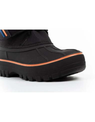 Lee cooper buty zimowe dziecięce śniegowce czarne ocieplane na rzep