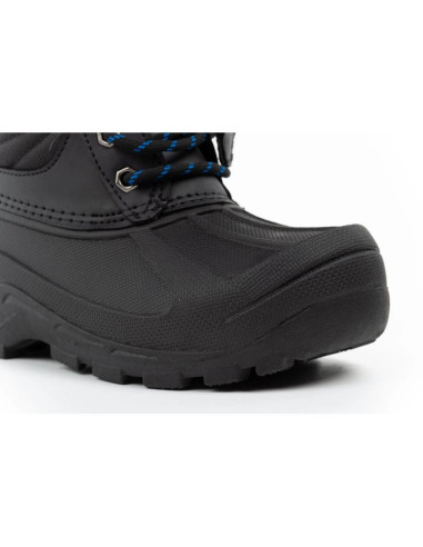Lee cooper buty zimowe dziecięce śniegowce czarne ocieplane na rzep
