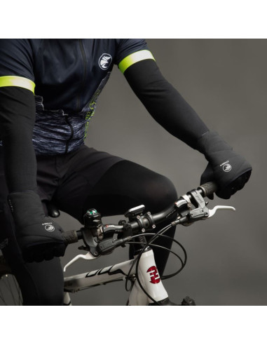 Chiba rękawiczki polarfleece titan czarne m