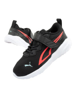 Puma buty dziecięce sportowe na rzepy sneakersy all-day czarne wygodne