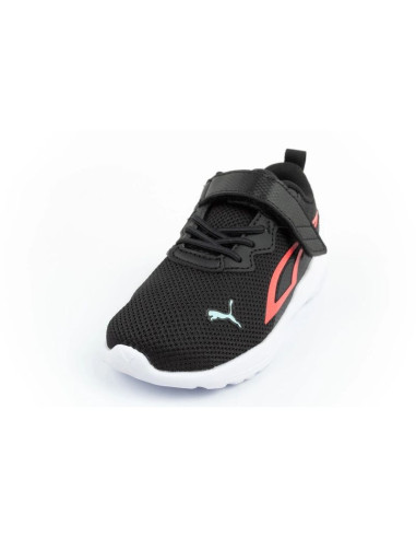 Puma buty dziecięce sportowe na rzepy sneakersy all-day czarne wygodne