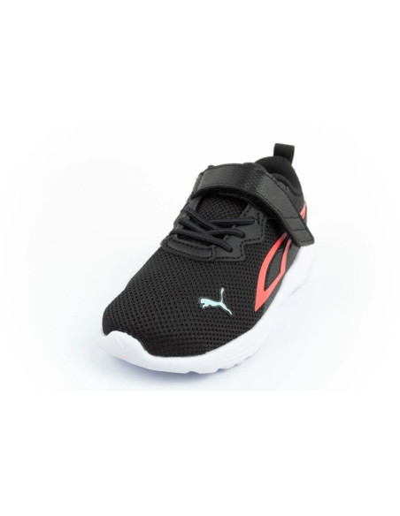 Puma buty dziecięce sportowe na rzepy sneakersy all-day czarne wygodne
