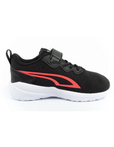 Puma buty dziecięce sportowe na rzepy sneakersy all-day czarne wygodne