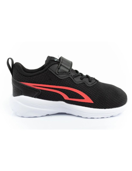Puma buty dziecięce sportowe na rzepy sneakersy all-day czarne wygodne