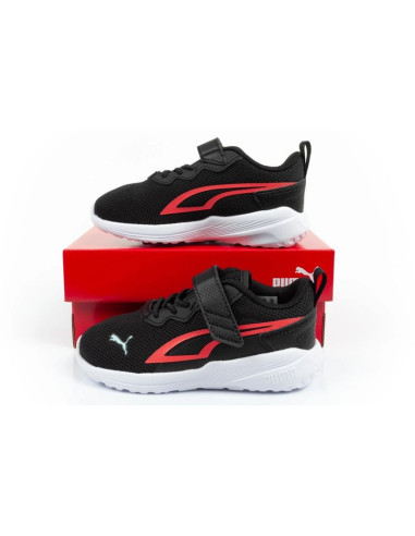 Puma buty dziecięce sportowe na rzepy sneakersy all-day czarne wygodne