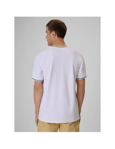 T-shirt regular gładki męski 4f 4frss26ttshm3997-10s