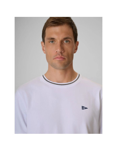 T-shirt regular gładki męski 4f 4frss26ttshm3997-10s