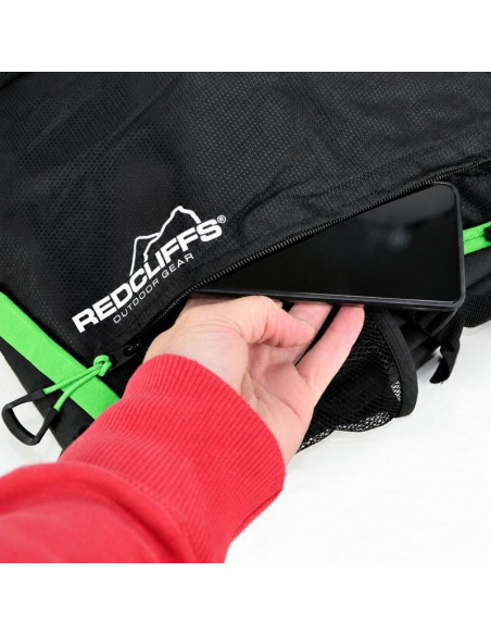 Plecak turystyczny trekingowy zielony 16l redcliffs