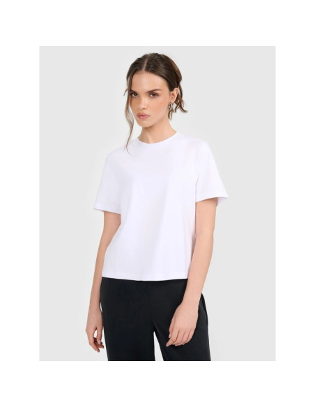 T-shirt regular gładki damski 4f 4fraw25ttshf3625-10s