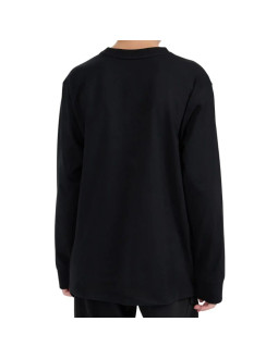 Koszulka dla chłopca 4f longsleeve m655 głęboka czerń 4fjwmm00tlonm655 20s 2