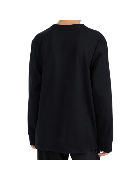 Koszulka dla chłopca 4f longsleeve m655 głęboka czerń 4fjwmm00tlonm655 20s