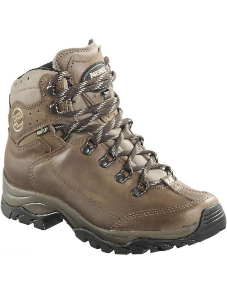 Buty trekkingowe damskie vakuum lady ultra z wysokiej jakości skóry nubukowej z gore-tex brązowe (2848/96)