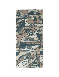 Bandana buff coolnet uv® lake river multi   one size