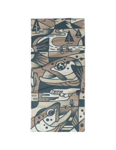 Bandana buff coolnet uv® lake river multi   one size
