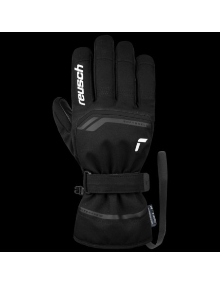 Rękawice narciarskie damskie/męskie reusch primus r-tex xt mitten sportowe czarne (62/01/224/7701)