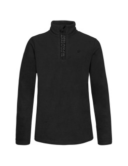 Bluza z półgolfem dziecięca protest perfecty jr elastyczny materiał czarna (p3810400/290)