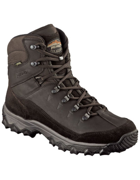 Buty zimowe damskie meindl rauris lady gtx ocieplane wełną jagnięcą z gore-tex skórzane brązowe (7893/15)