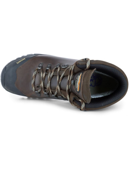 Buty trekkingowe damskie kansas lady gtx odporne na uszkodzenia z wysokiej jakości skóry nubukowej brązowe (2891/15)