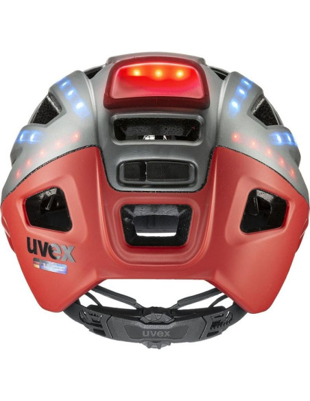 Uvex finale light 2.0 szary, czerwony