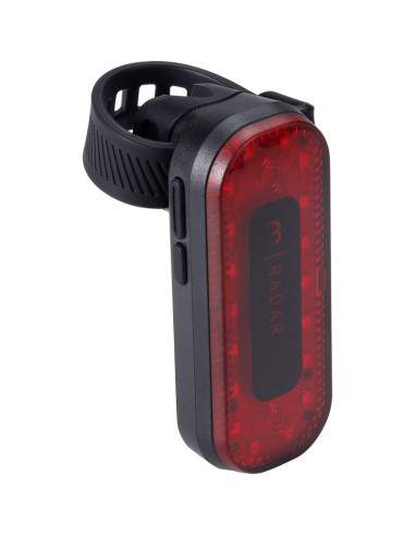 Radar rowerowy z lampką bbb signal radar   one size