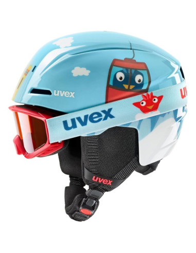 Uvex viti set jr. niebieski