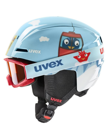 Uvex viti set jr. niebieski