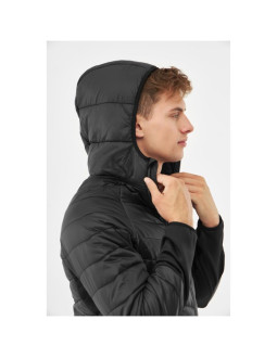 Kurtka męska viking bart warm pro polartec primaloft czarna   l