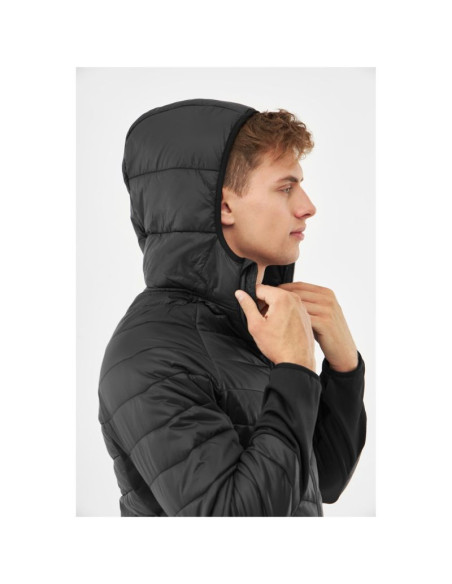 Kurtka męska viking bart warm pro polartec primaloft czarna   l