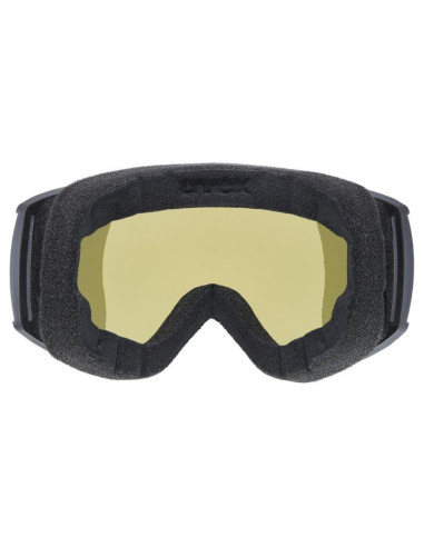 Uvex 5501922130 gogle do sportów zimowych czarny unisex lustro soczewka sferyczna
