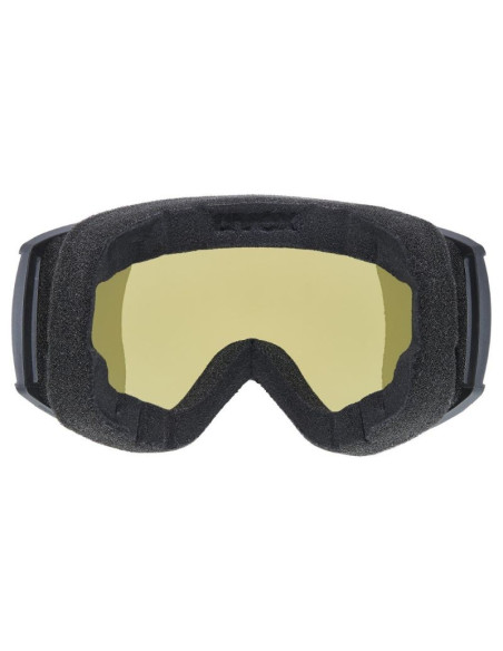 Uvex 5501922130 gogle do sportów zimowych czarny unisex lustro soczewka sferyczna