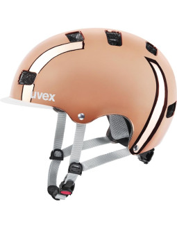 Uvex hlmt 5 bike pro brązowy