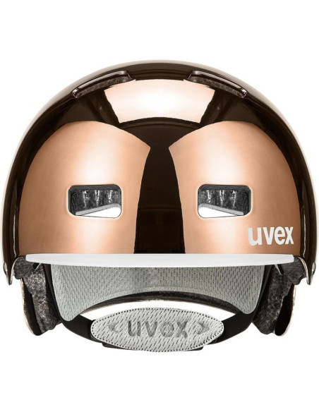 Uvex hlmt 5 bike pro brązowy