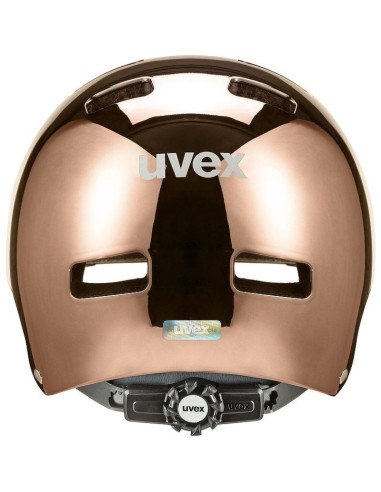 Uvex hlmt 5 bike pro brązowy