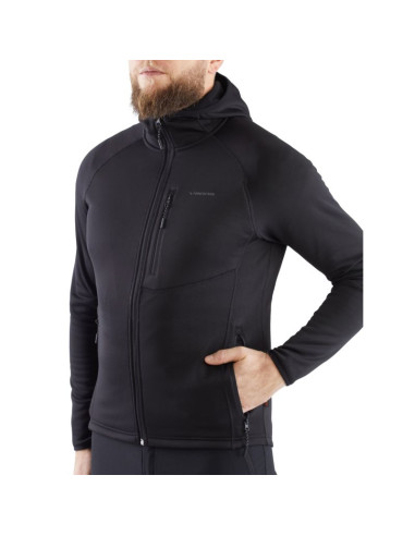 Bluza sportowa męska viking jukon hoodie man czarna (730/23/0909/09)