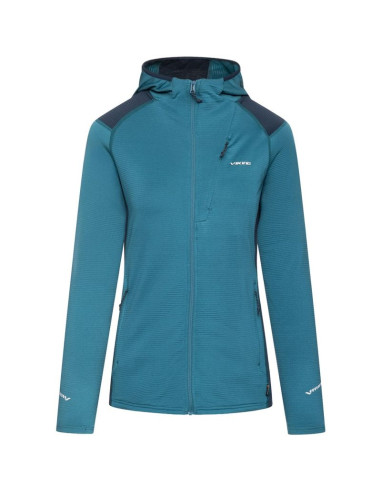 Bluza damska viking birger lady rozpinana z kapturem niebiesko granatowa   xl