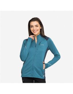 Bluza damska viking birger lady rozpinana niebiesko granatowa   l
