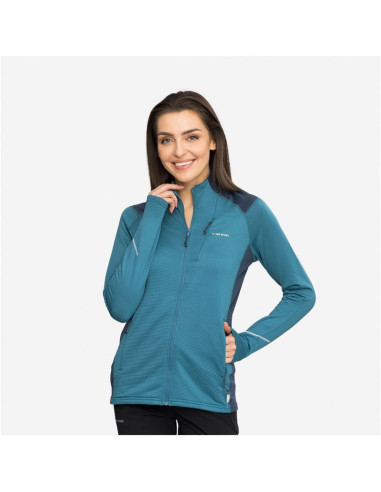 Bluza damska viking birger lady rozpinana niebiesko granatowa   l
