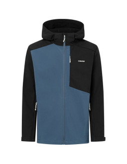 Kurtka męska viking kerns man softshell granatowo czarna   m