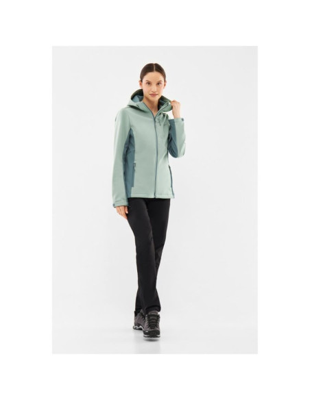 Kurtka damska viking kerns lady softshell zielona   xs