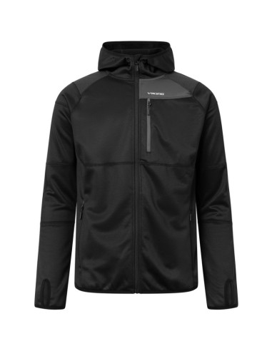Bluza męska viking yosemite hoodie man rozpinana z kapturem czarna   xxl