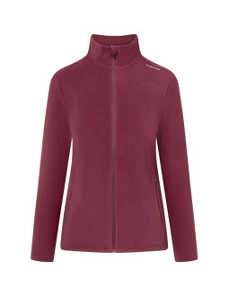 Bluza damska viking tesero lady polartec bordowa   s