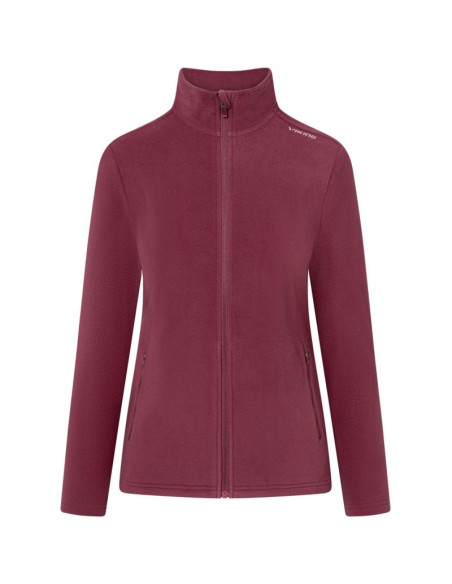 Bluza damska viking tesero lady polartec bordowa   s